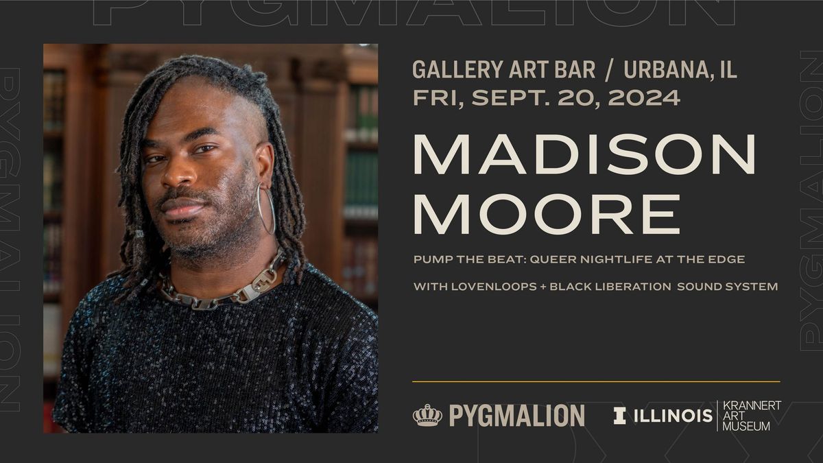 Pump the Beat: Queer Nightlife at the Edge | A Performance Lecture with madison moore