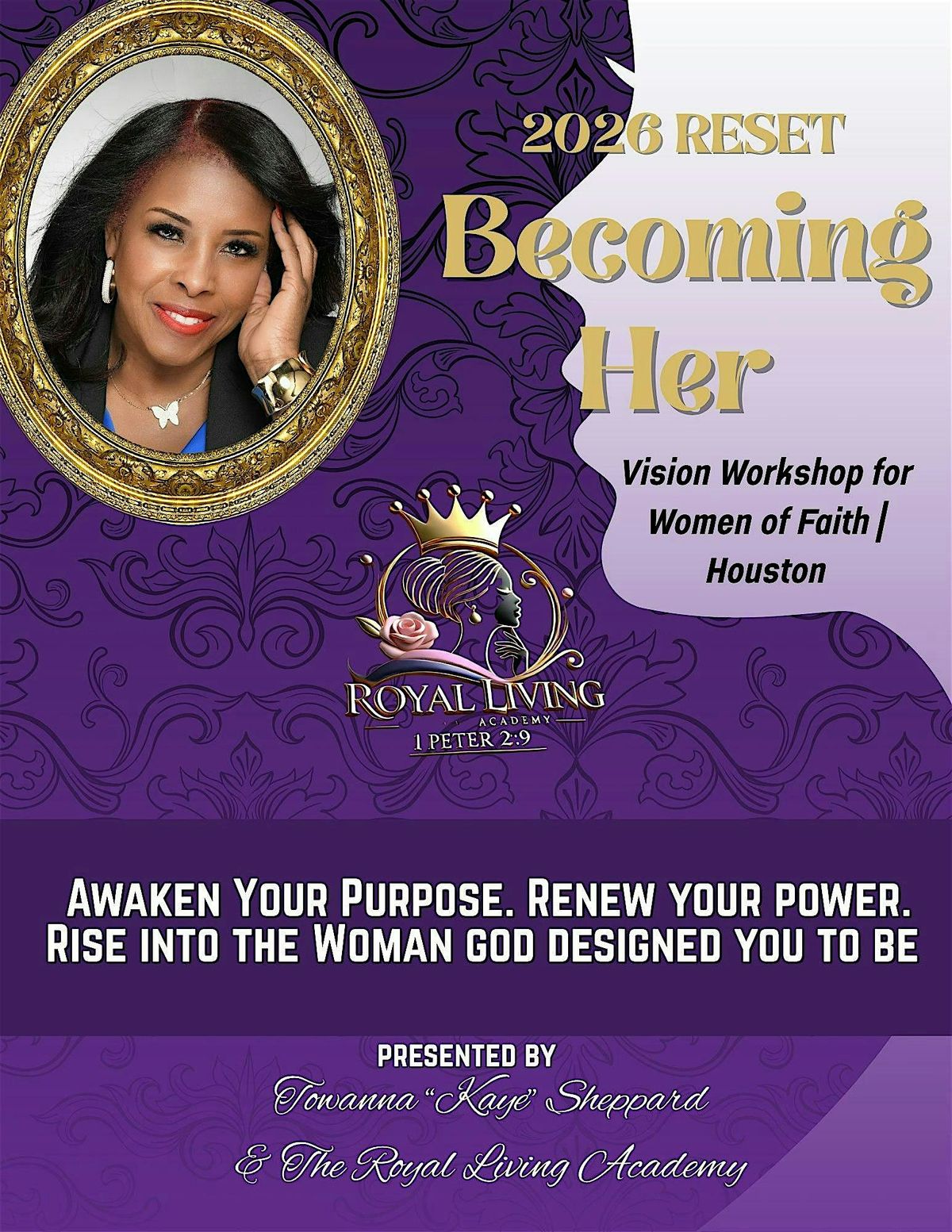 2026 Reset - BECOMING HER:  A Vision Workshop For Women of Faith - Houston