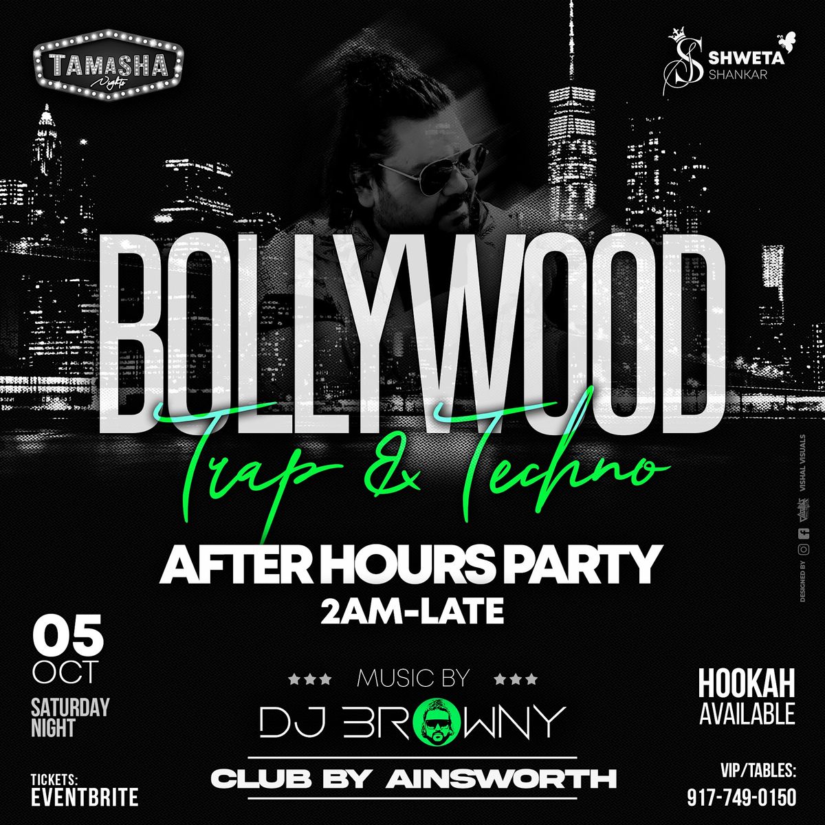 NYC BOLLYWOOD AFTER HOURS WITH DJ BROWNY @CLUB BY AINSWORTH