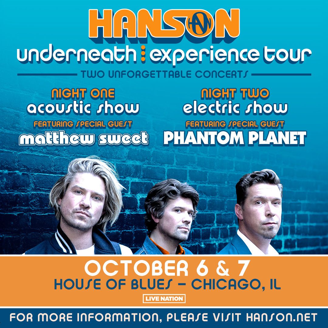 Hanson with Matthew Sweet