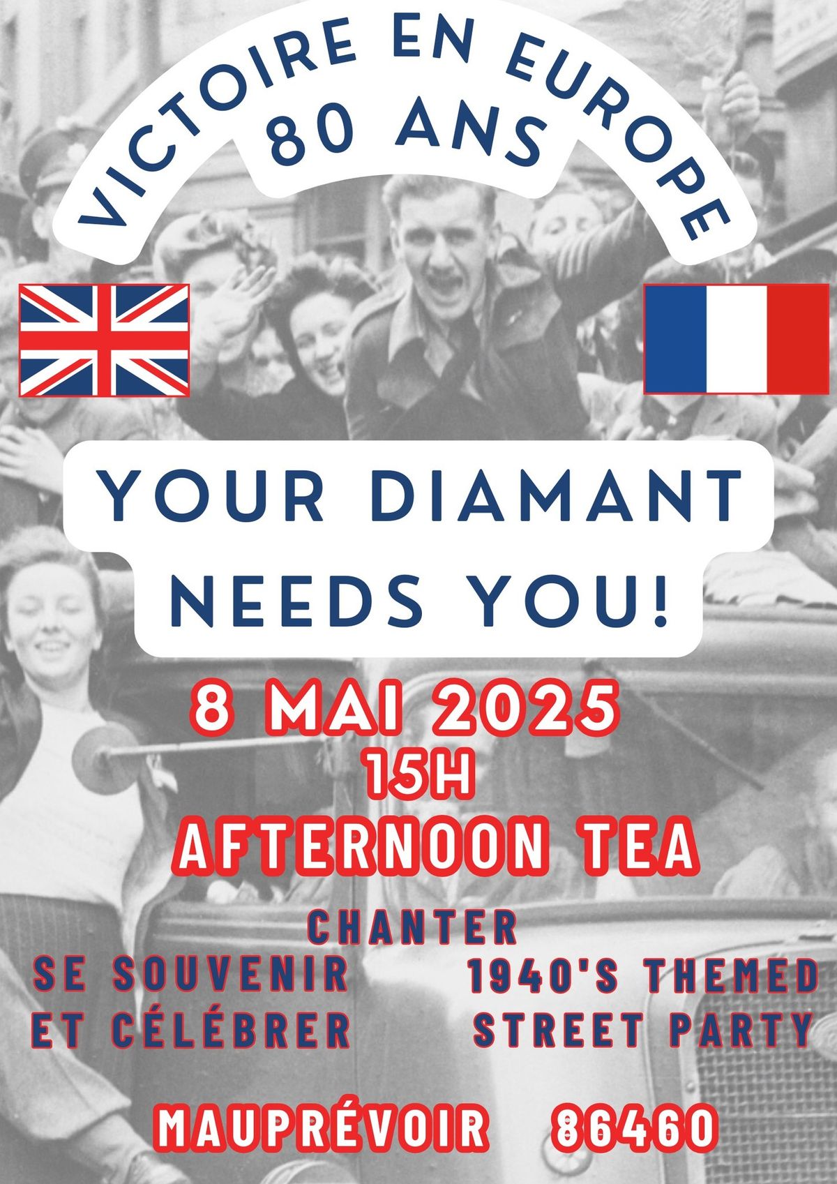 VE DAY 80 AFTERNOON TEA 