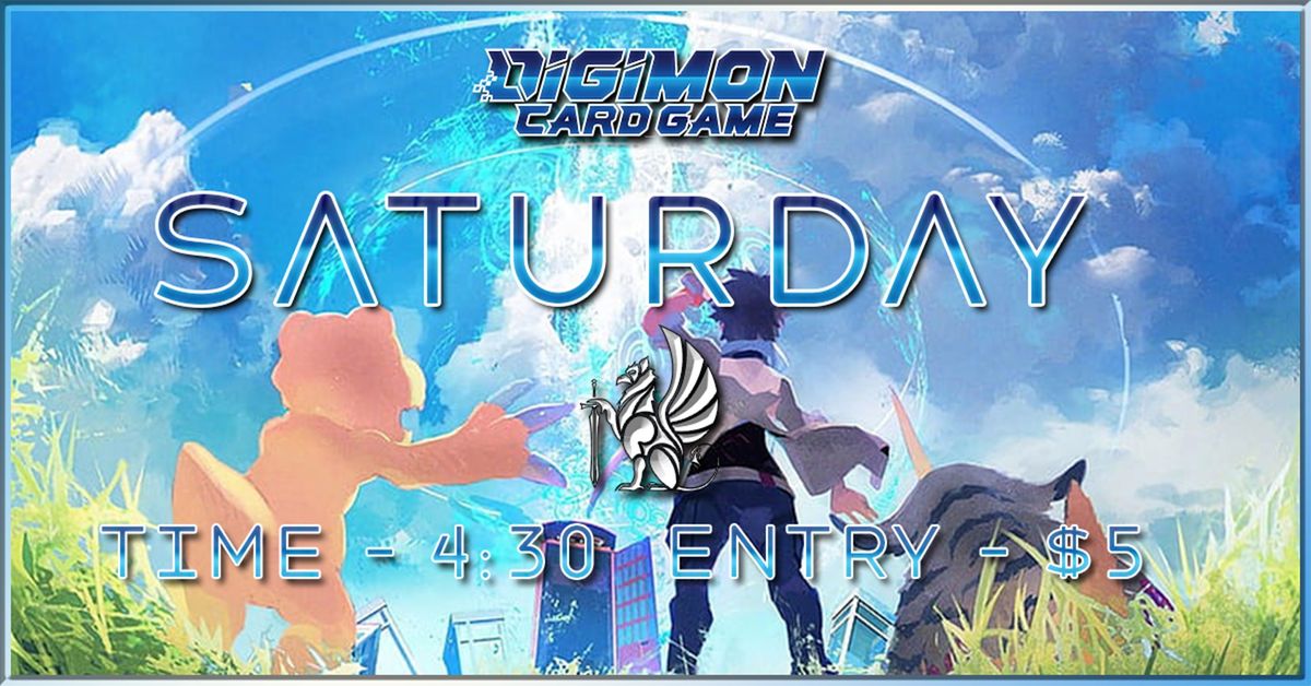 Saturday Digimon Tournament