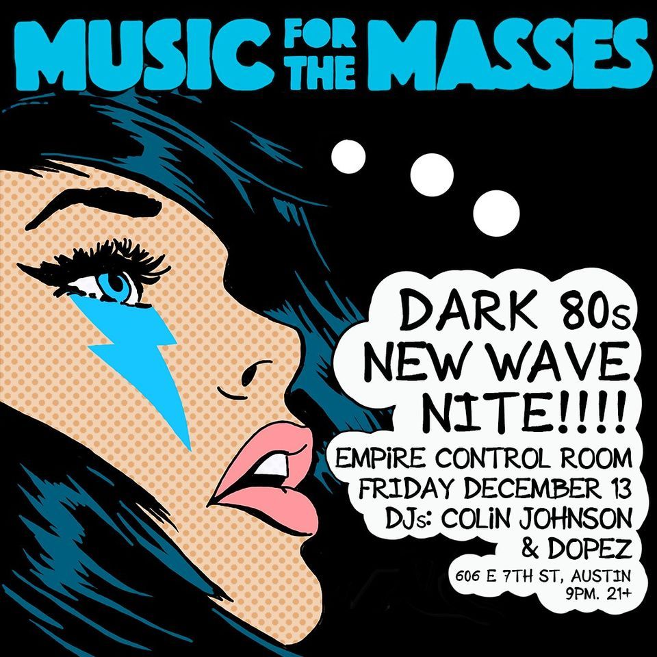Music for the Masses - Dark 80s at Beat Kitchen
