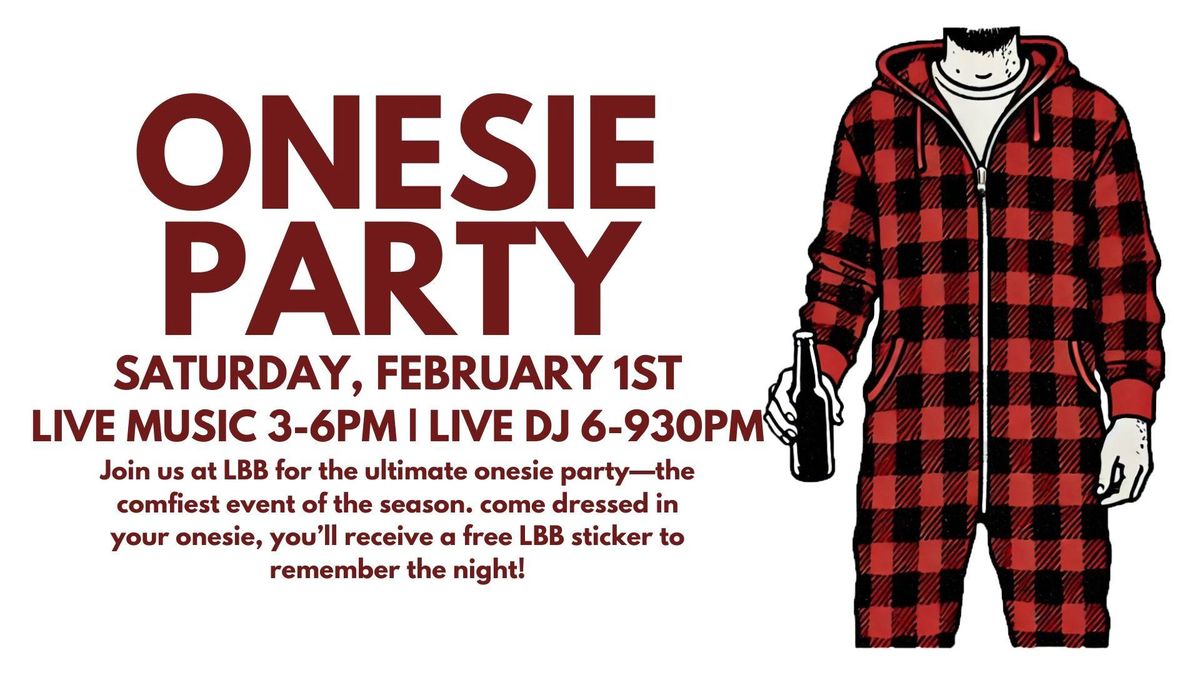 Onesie Party at Lost Barrel Brewing