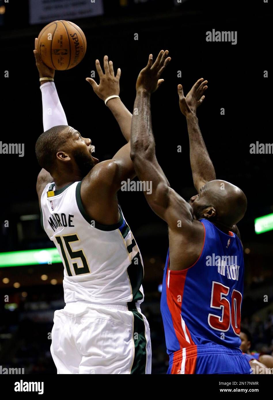 NBA Preseason - Milwaukee Bucks at Detroit Pistons