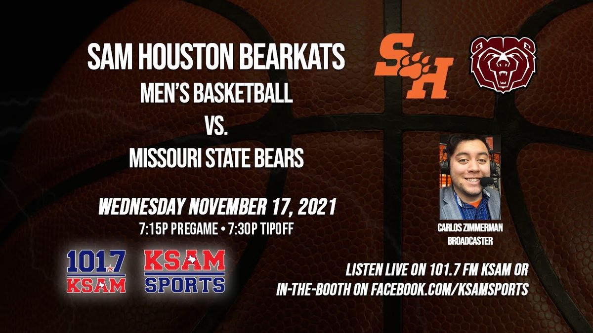 Missouri State Bears at Sam Houston Bearkats Mens Basketball