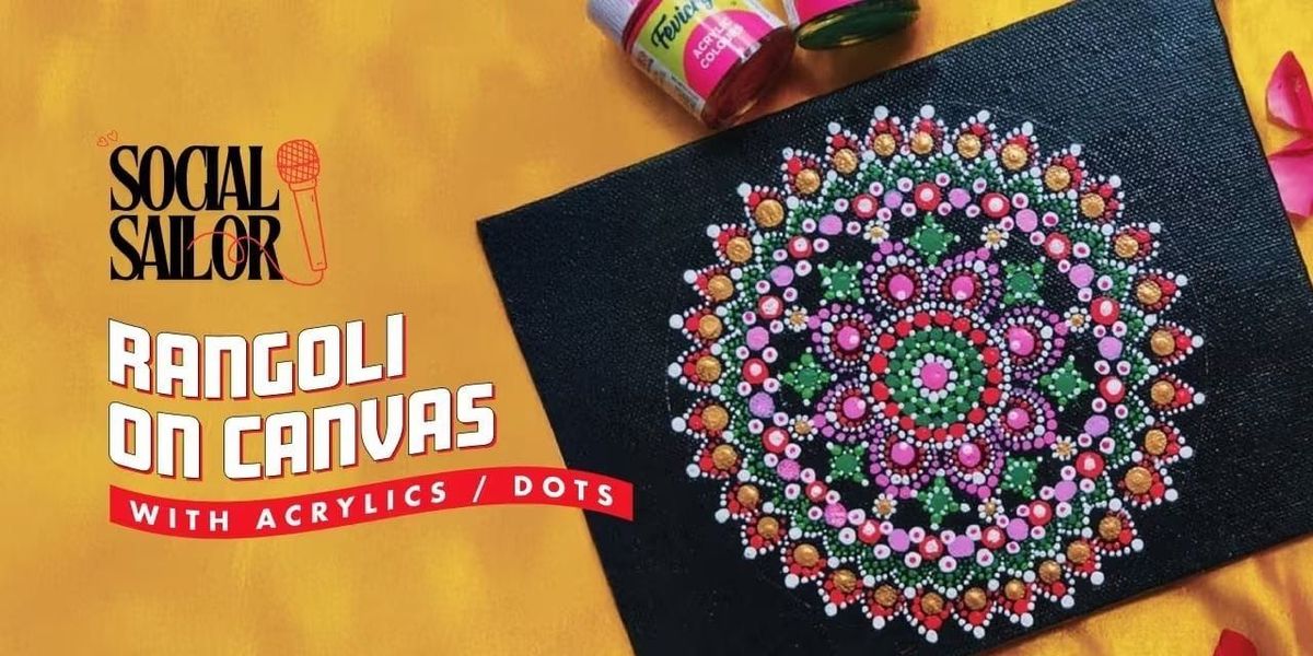 Rangoli on Canvas Workshop - Pune
