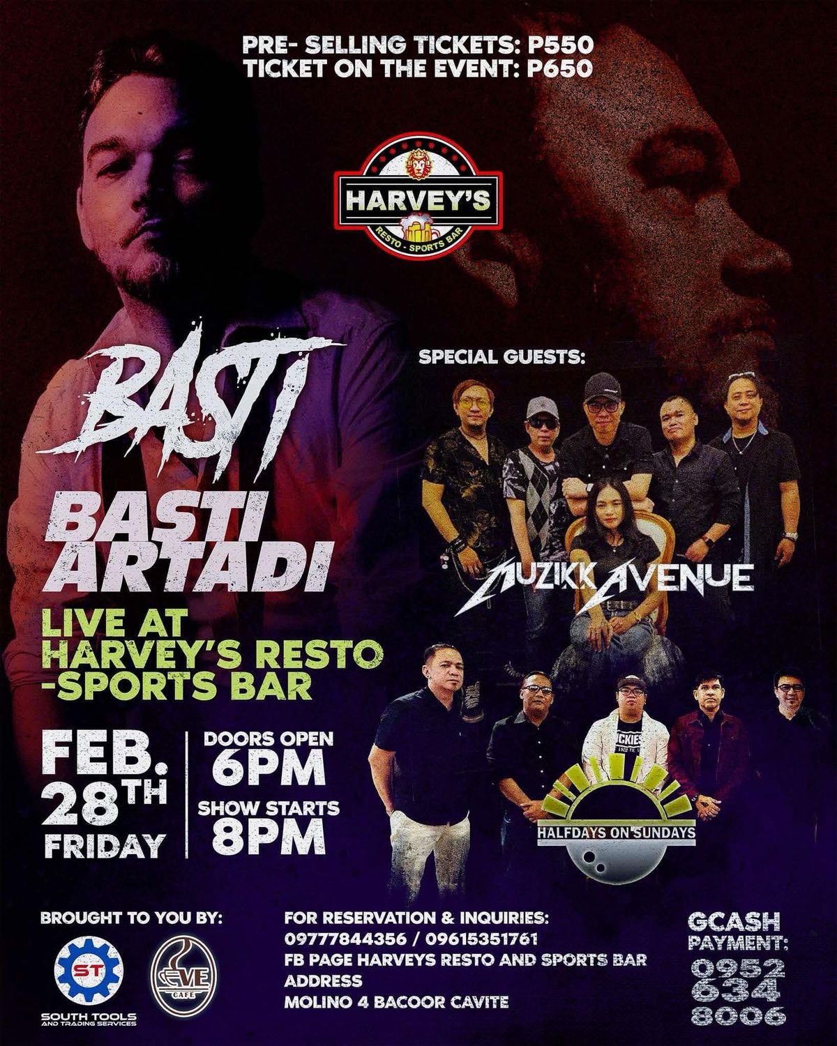 Basti Artadi Live at Harvey's Resto and Sports Bar