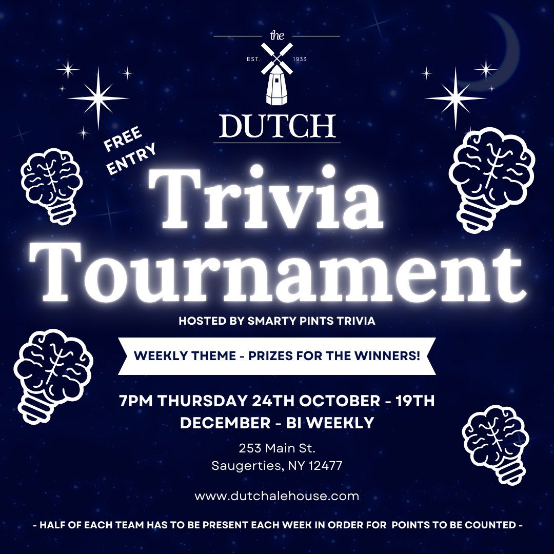 Trivia Night at The Dutch!