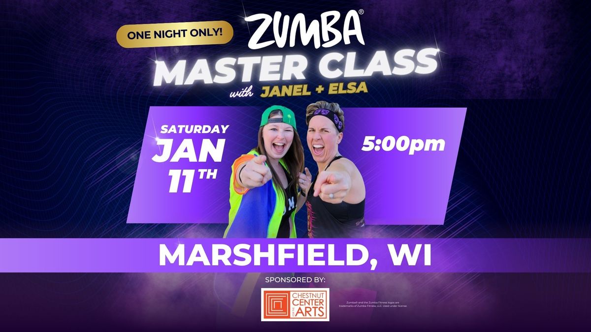 ZUMBA Master Class with Janel & Elsa