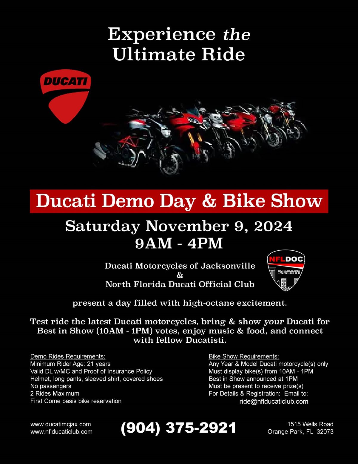 Ducati Demo Day and Bike Show