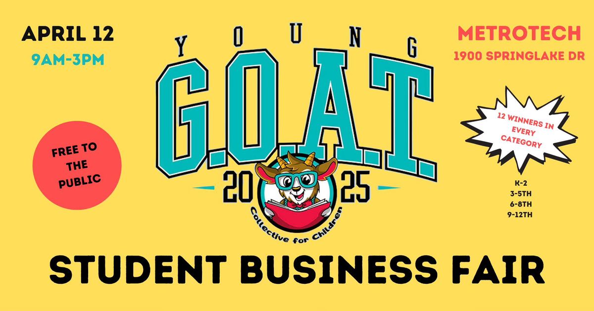 Young G.O.A.T. Kid's Business Fair