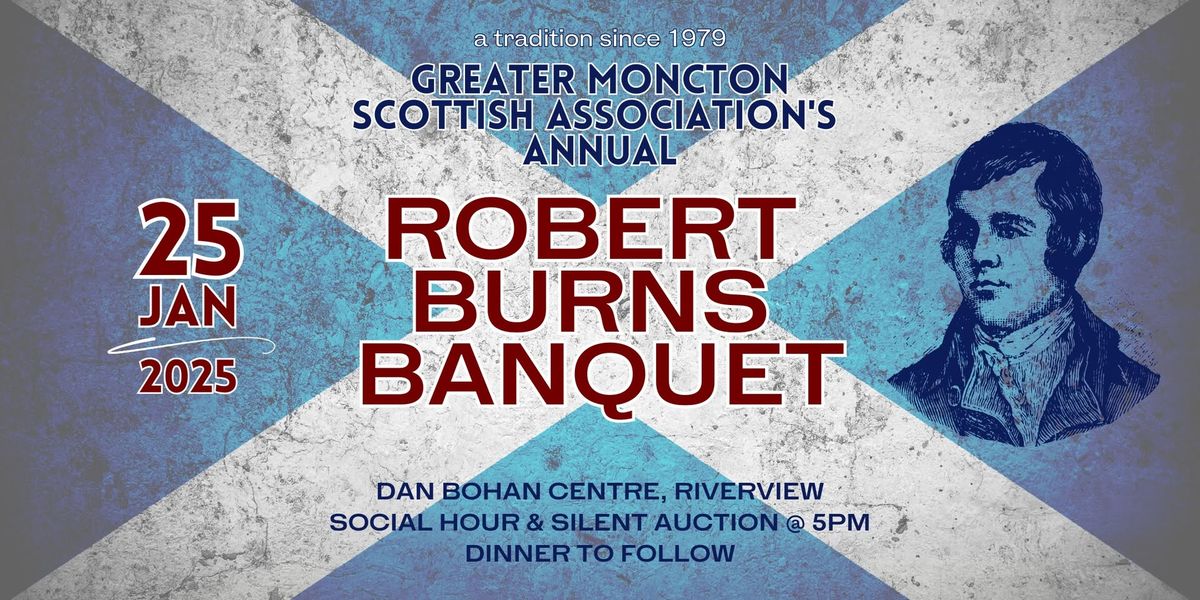 Robert Burns Day Banquet 2025