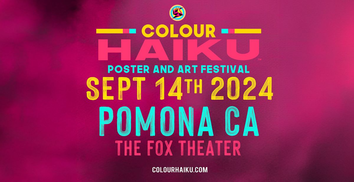 Colour Haiku 2024 Poster and Art Festival