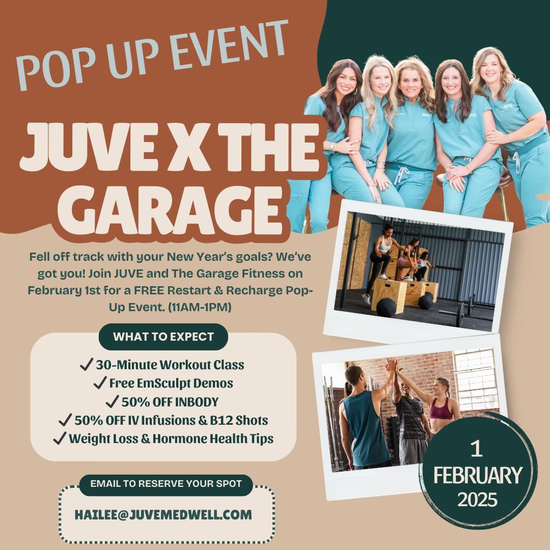 Wellness & Workout Pop-Up with JUVE and The Garage!