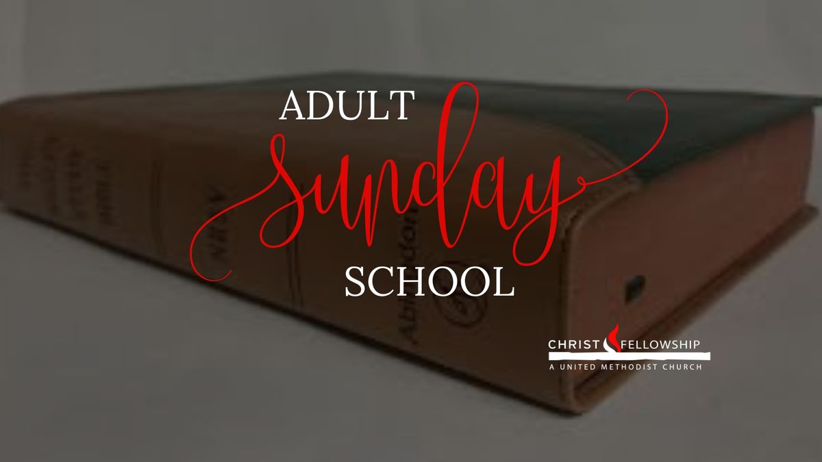 Adult Sunday School