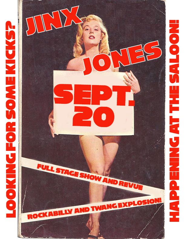 Jinx Jones & the KingTones at the Saloon 