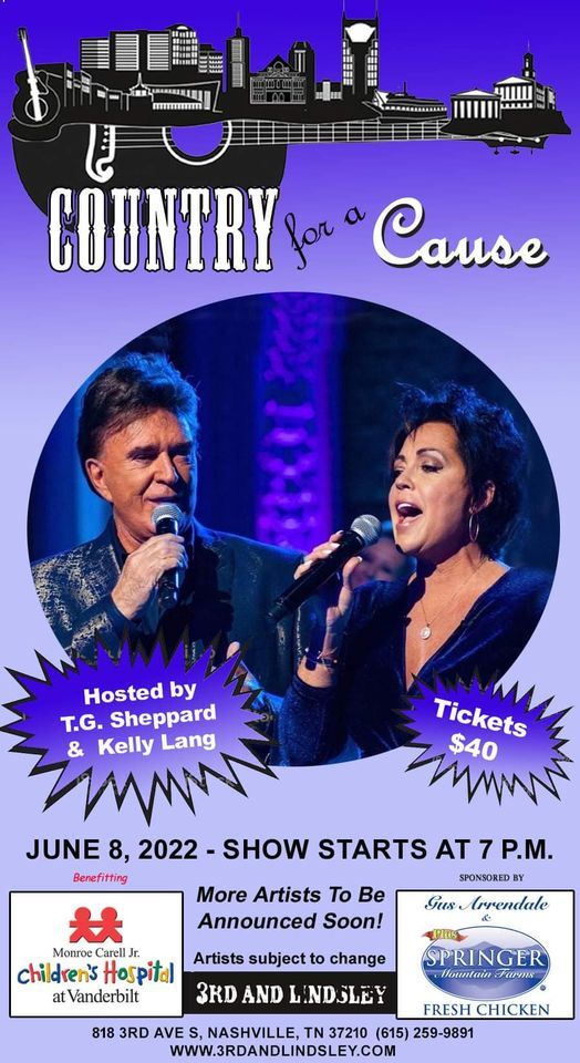 Nashville, TN: Country for a Cause Benefit