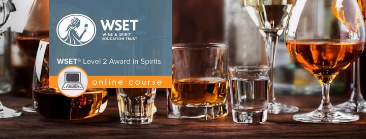 Wset Level 2-spirits (online-live Class), Online, 24 January 2022