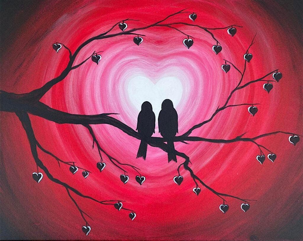 Valentine's Paint Night @ Mamma Mia's in Marshfield