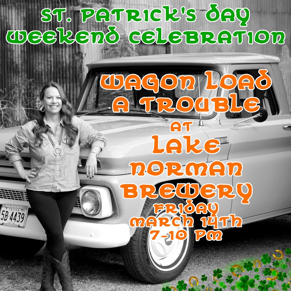 Wagon Load A Trouble:  St. Patrick's Day Weekend Celebration At Lake Norman Brewery