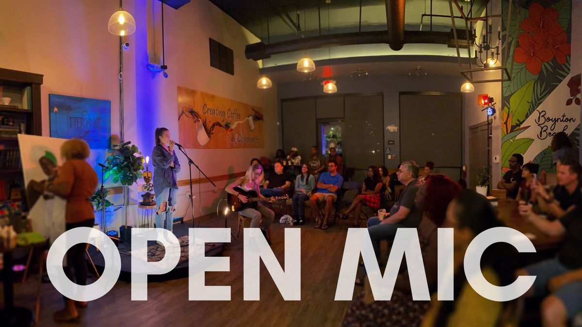 The Utterance Open Mic in Boynton