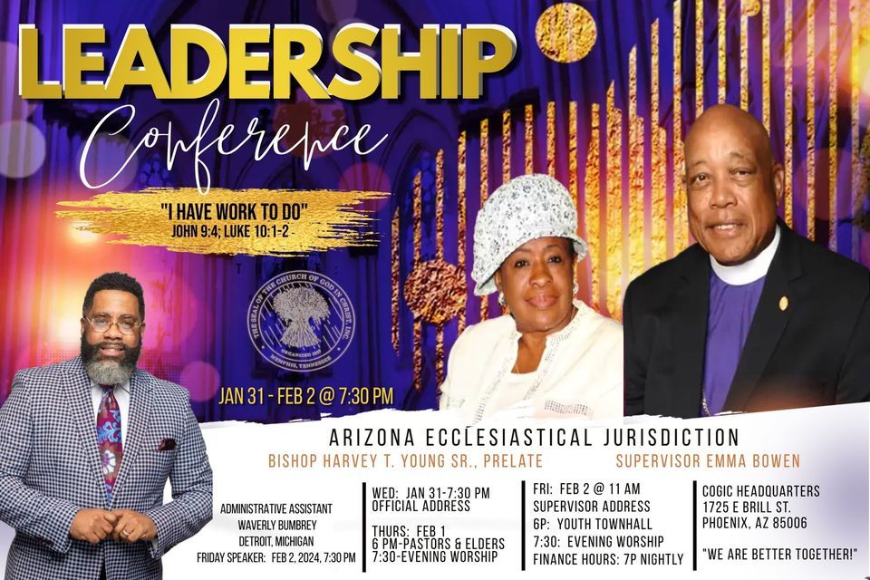 Arizona Ecclesiastical Jurisdiction 2024 Leadership Conference