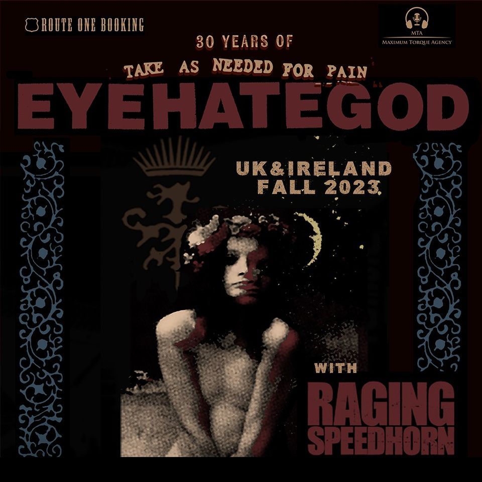 EYEHATEGOD + Raging Speedhorn - 19th October 2023 - Slay Glasgow