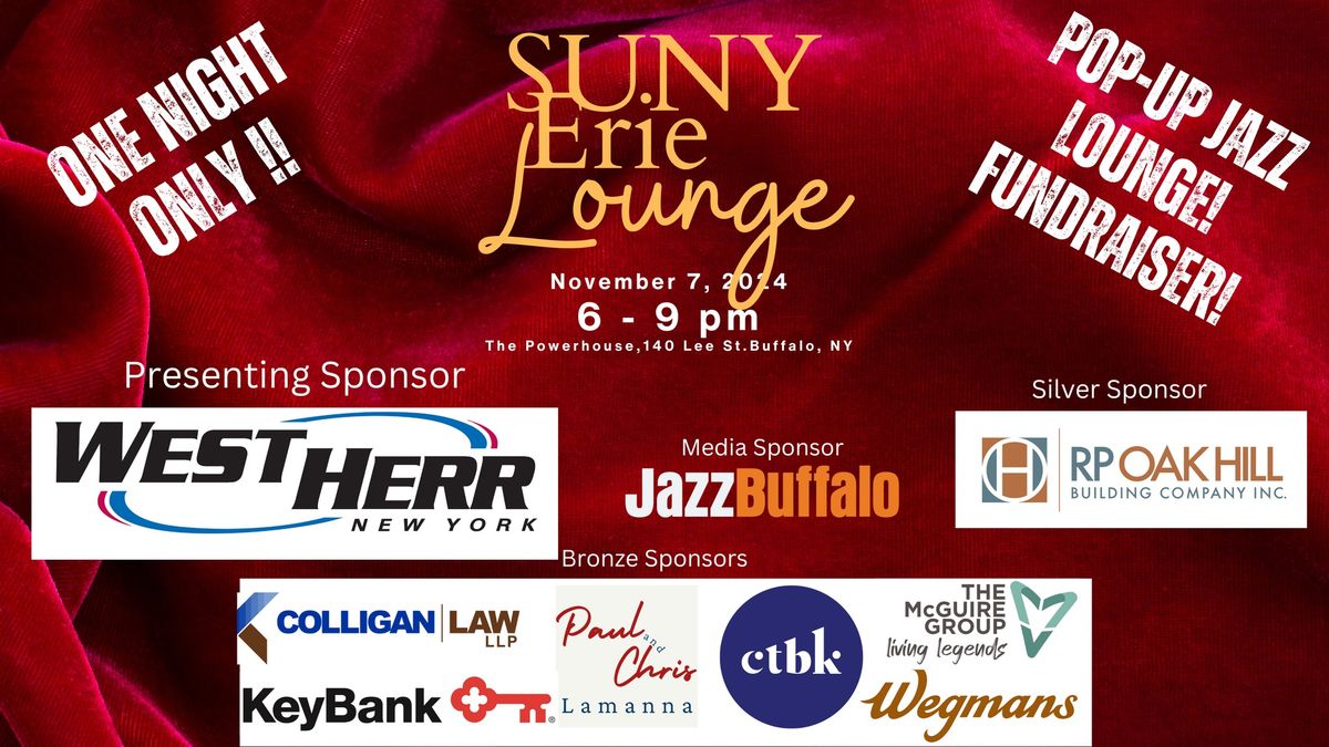 ECC Foundation Gala: SUNY Erie Lounge