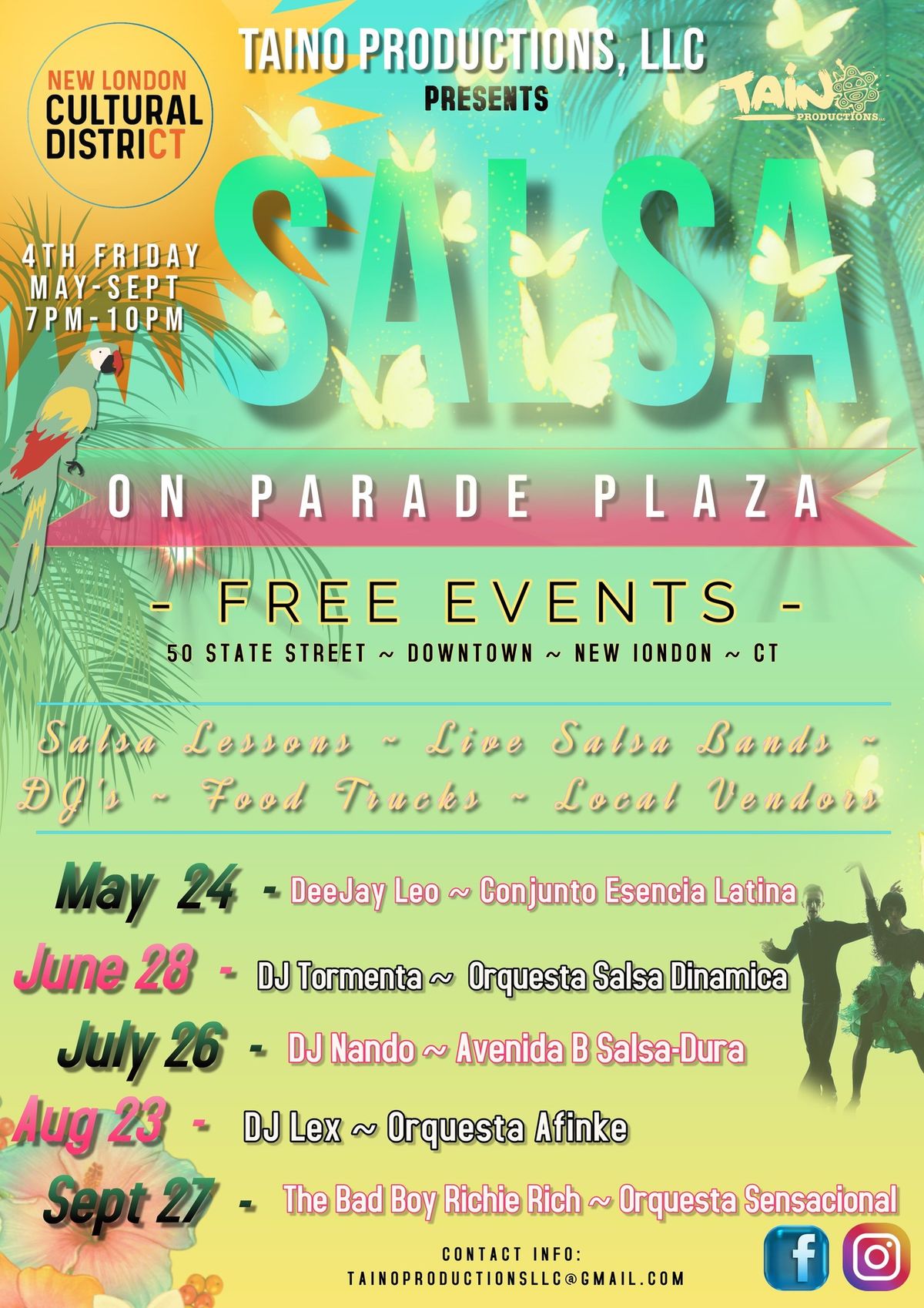 Salsa on Parade Plaza 2024 Series