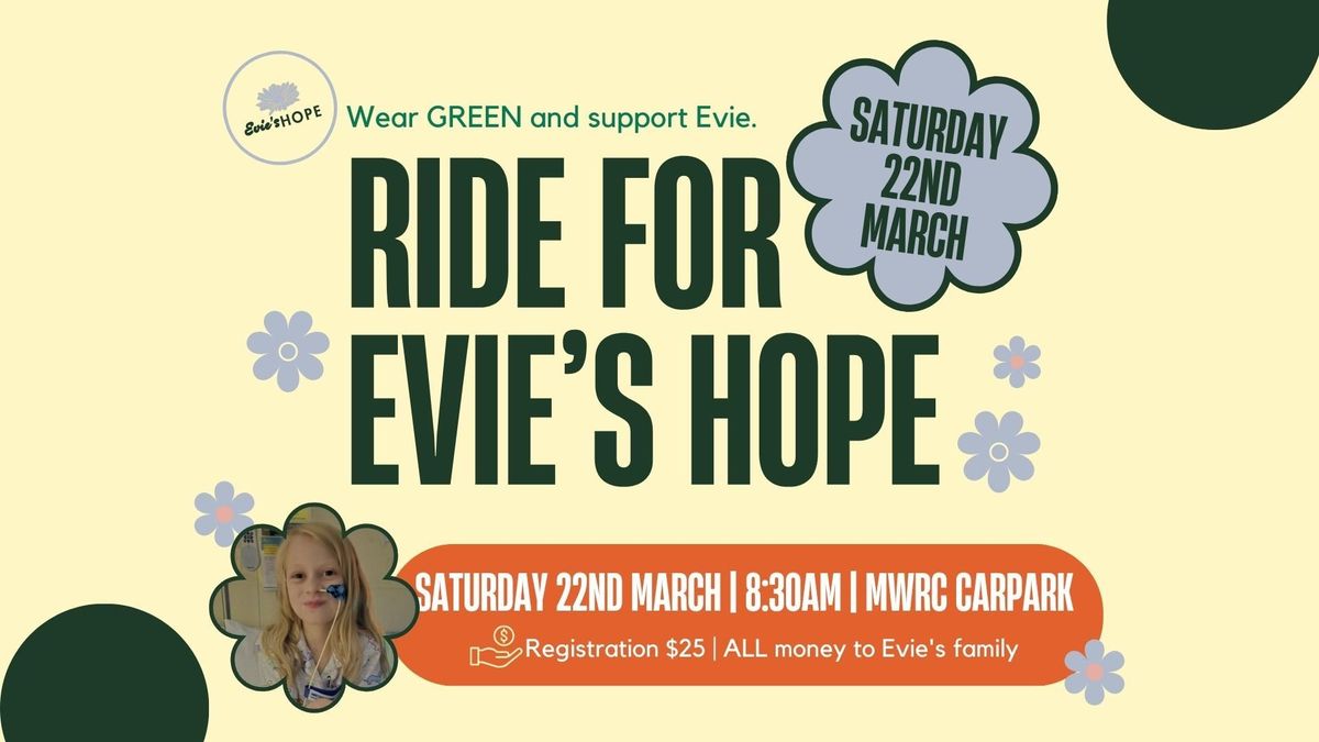 Ride for Evie's Hope 