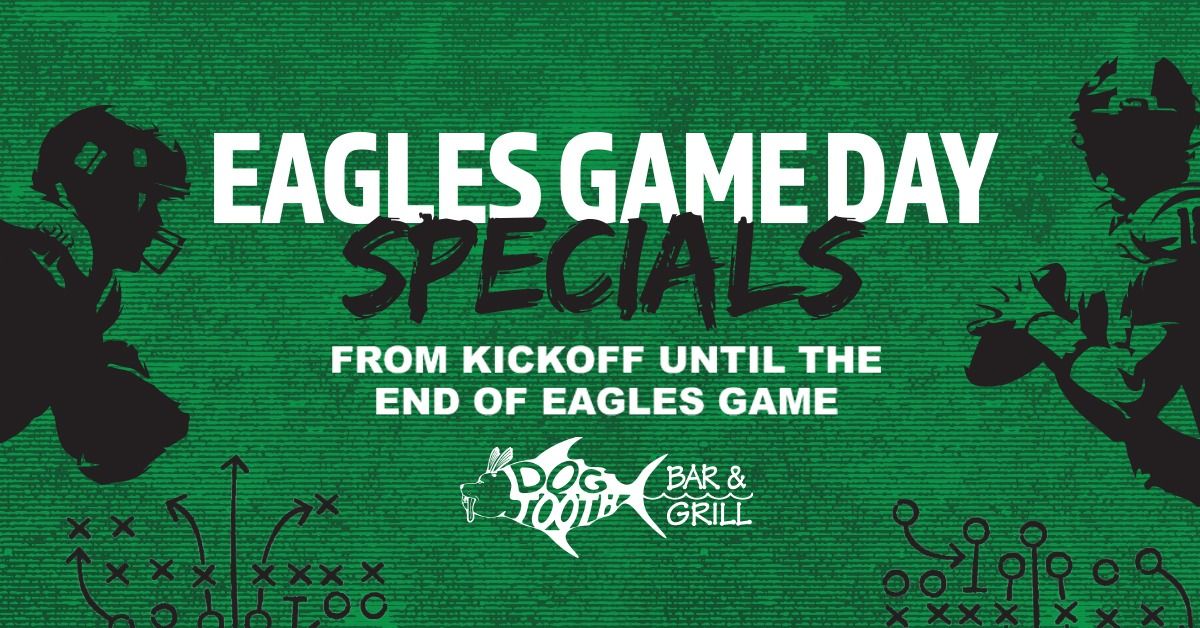 EAGLES GAME DAY SPECIALS