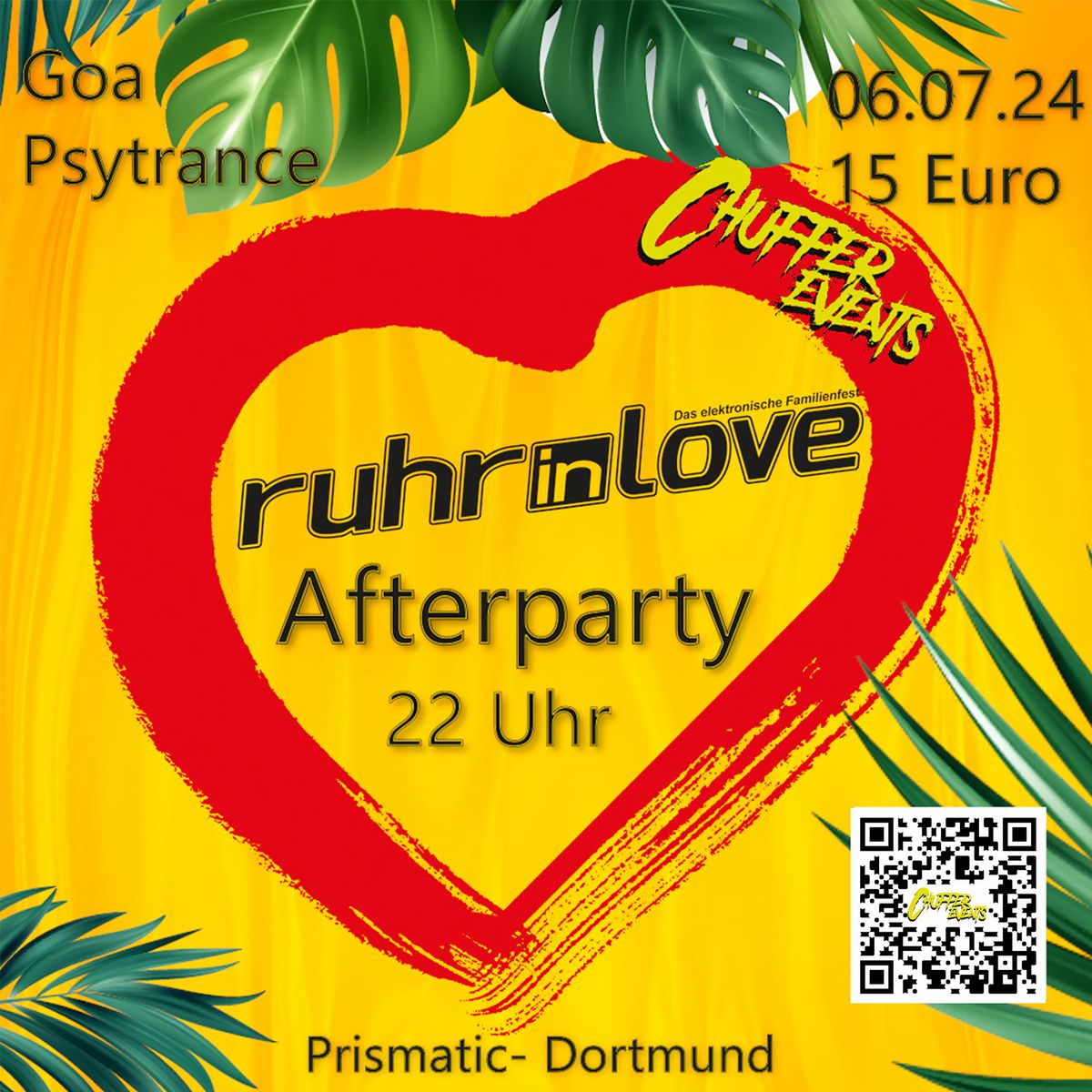 Ruhr in Love AfterParty "Chuffer's GoaGarden" 2024 