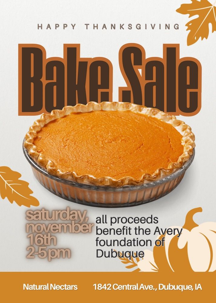 Avery Foundation Bake Sale