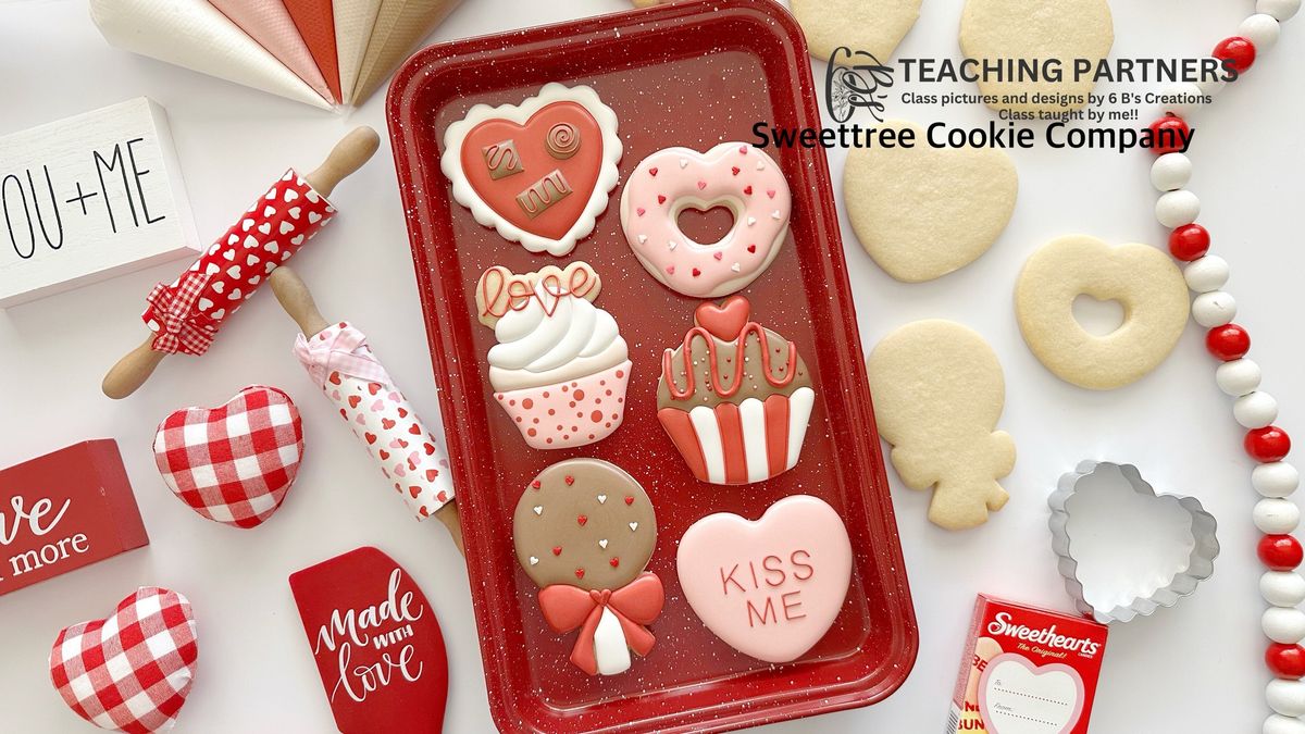 Valentine Cookie Decorating Class @Western Red Brewery 5:30-7:30 February 13th