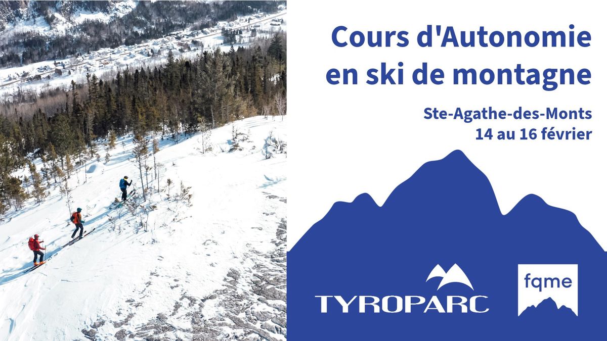 Cours d'Autonomie en ski de montagne