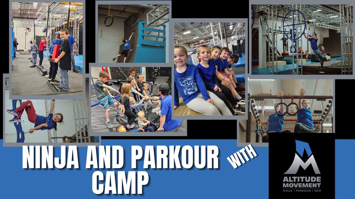 Ninja and Parkour Movement Camp - All Summer Long!