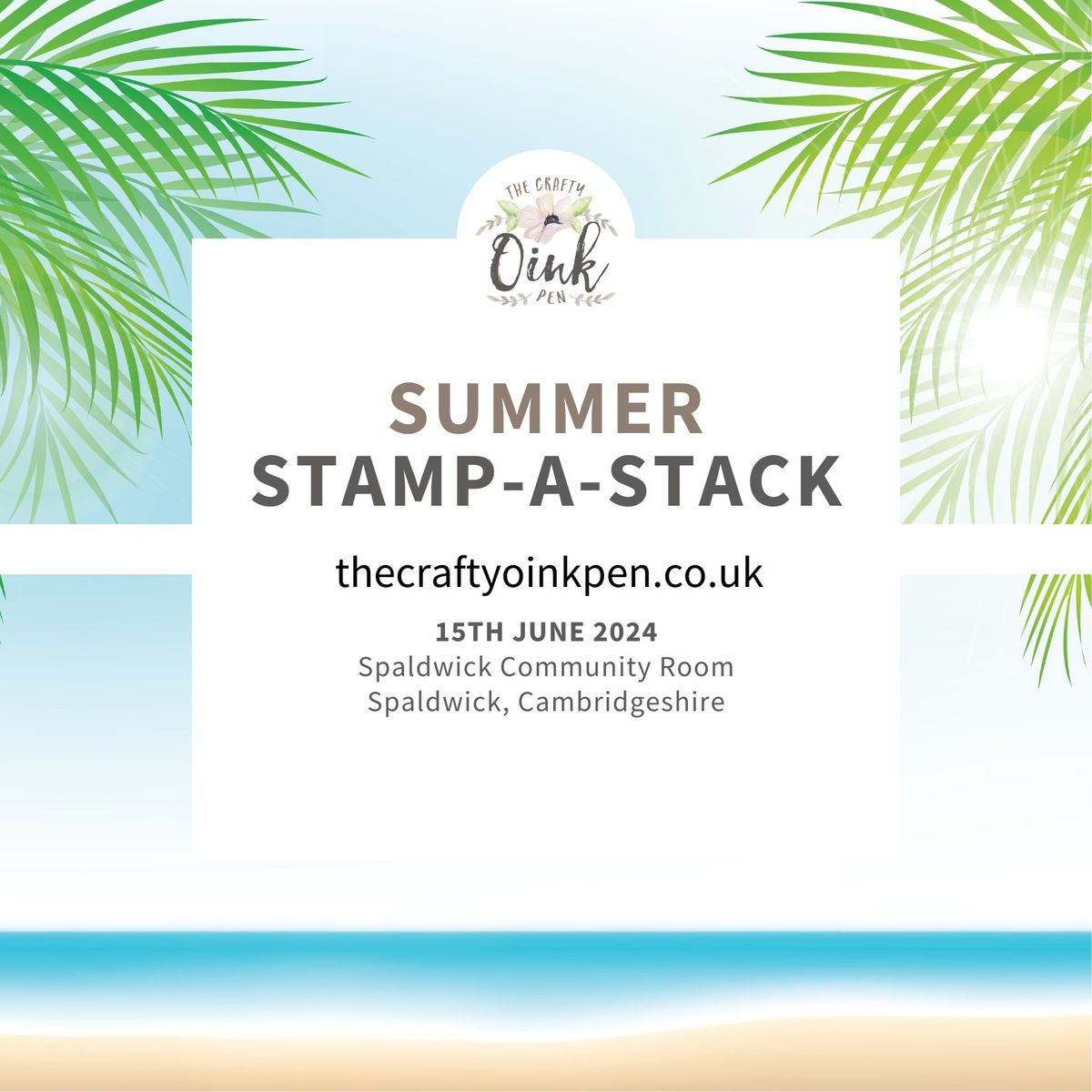 Spaldwick Summer Stamp-a-Stack - Beach Day
