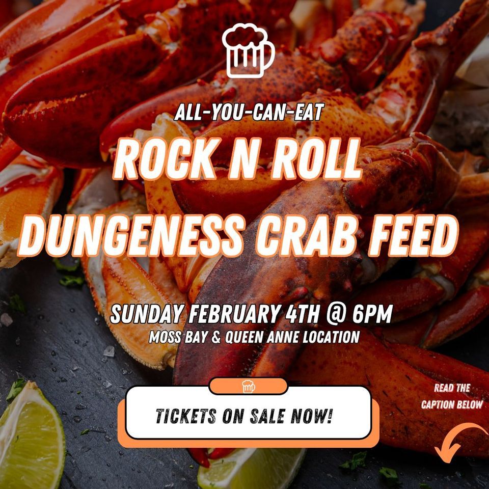 Dungeness Crab Feed At Moss Bay Hall