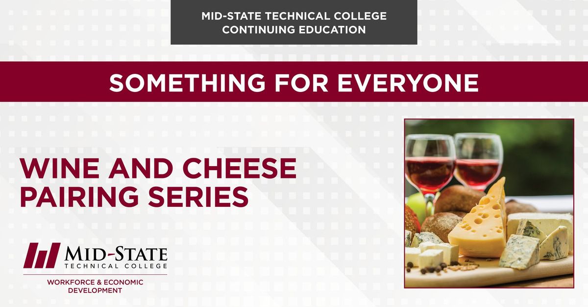 Intermediate Wine and Cheese Pairing Series