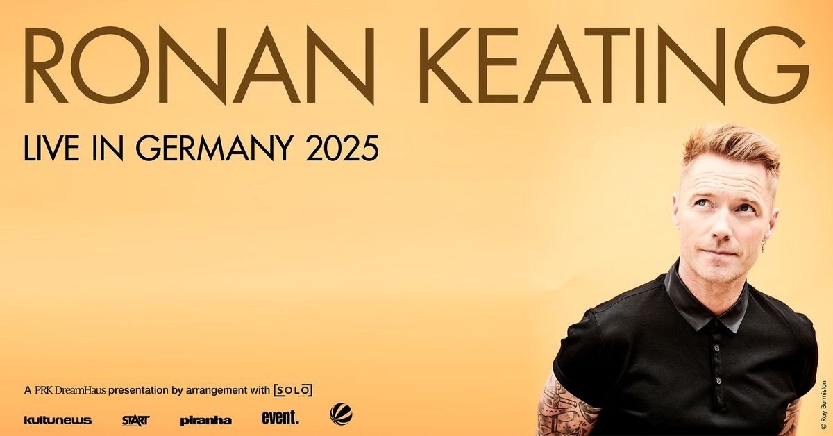 Ronan Keating - "Live in Germany 2025"