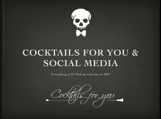 Seminar: Eddie Rudzinskas cocktails for you social media - everything is fu%#ed up welcome to 2021