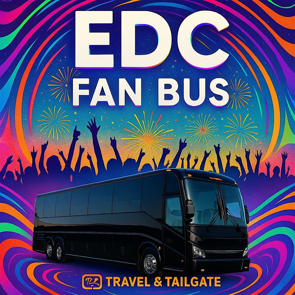 Premium Fan Bus to EDC Roundtrip\u2013 Reserved Guaranteed Seating - May 15-17