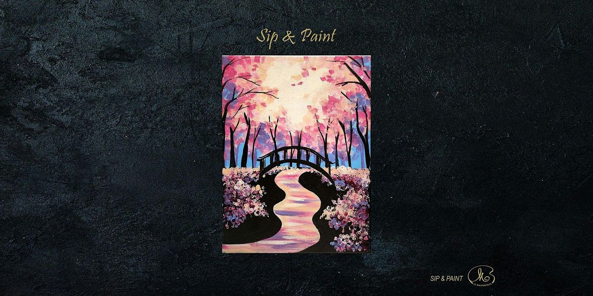 Sip and Paint : River Bridge (8pm Fri)