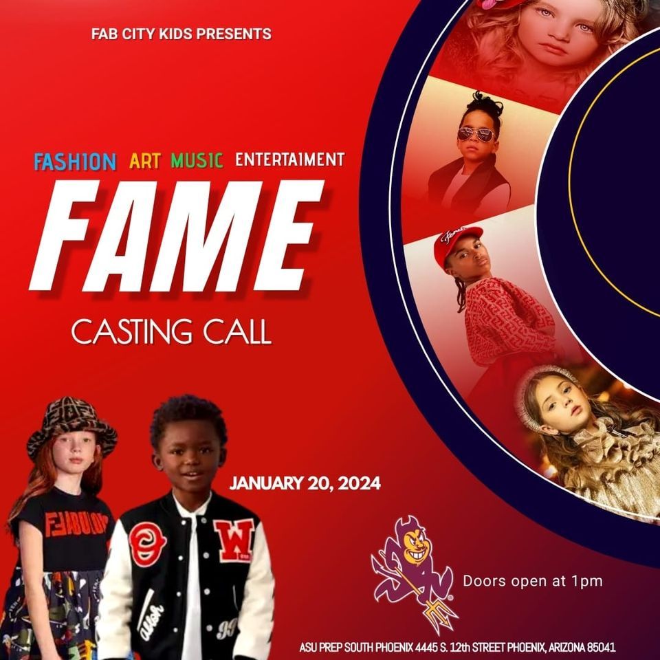 FAME casting call 