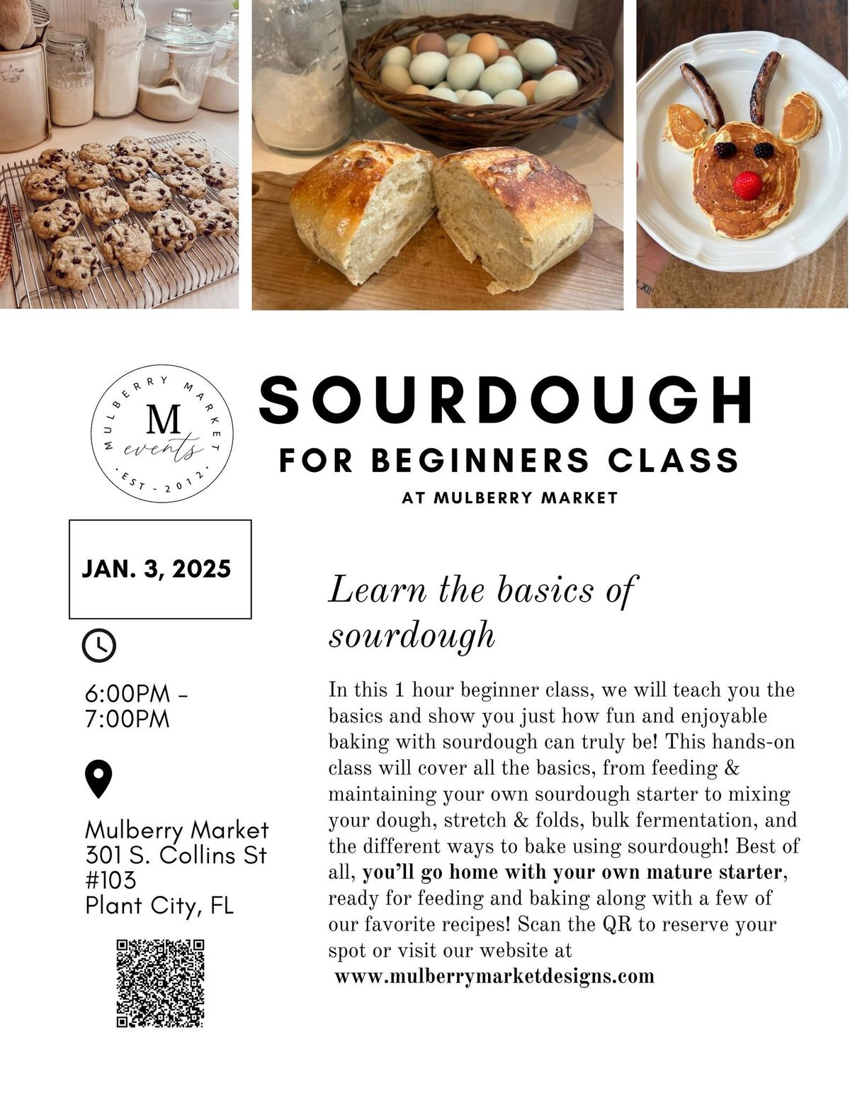 Sourdough Class for Beginners