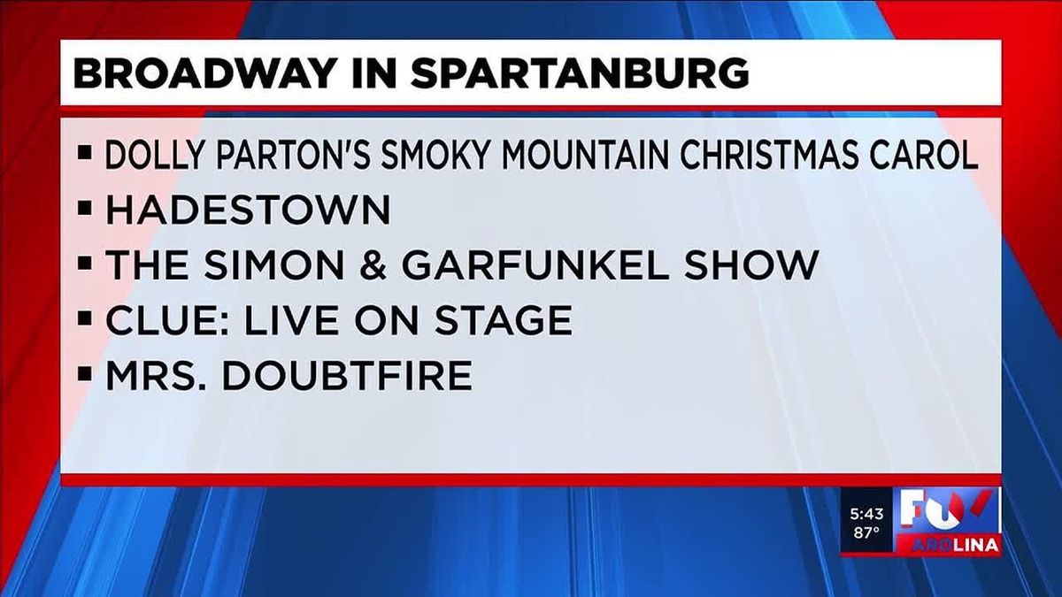 Dolly Partons Smoky Mountain Christmas Carol - Spartanburg