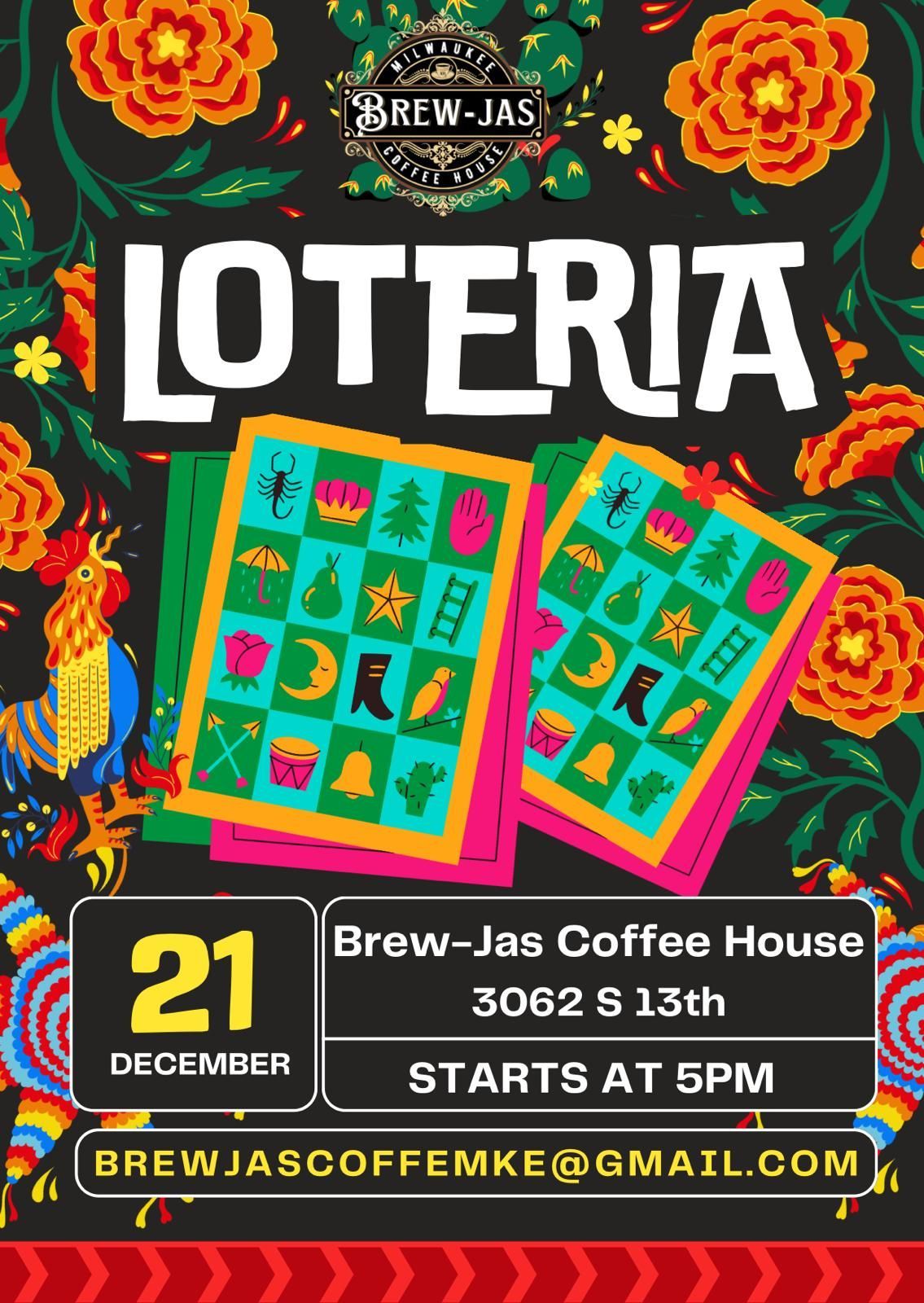 BREW-JAS Loteria Night 