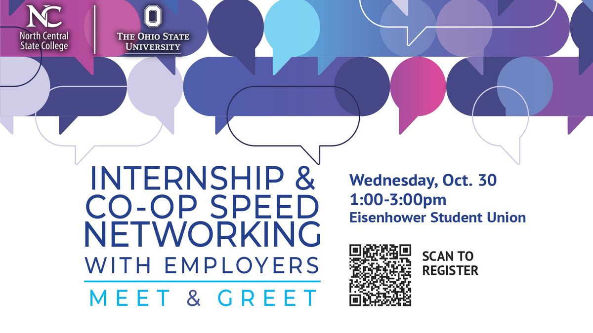 Internship & Co-Op Speed Networking 