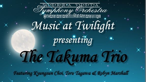 Music at Twilight featuring the Takuma Trio